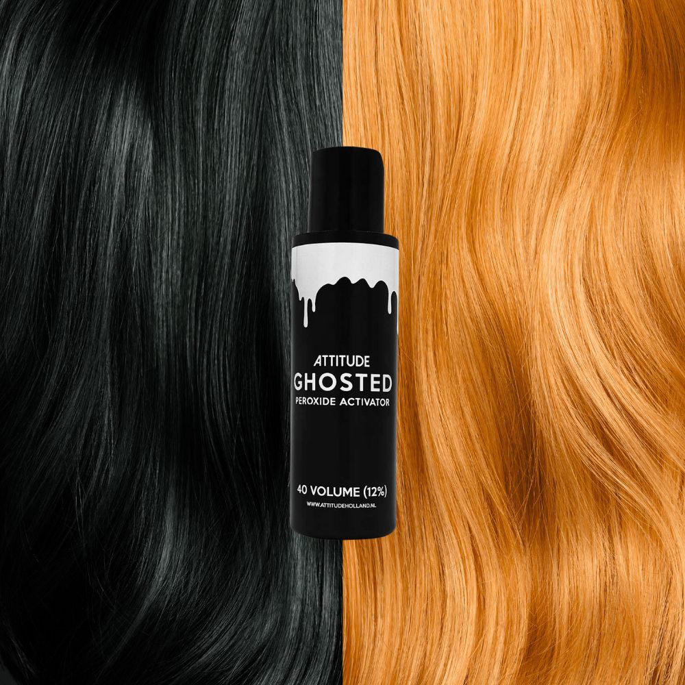 Attitude Hair Dye - Ghosted 40 Volume (12%) Peroxide Hair bleach - White
